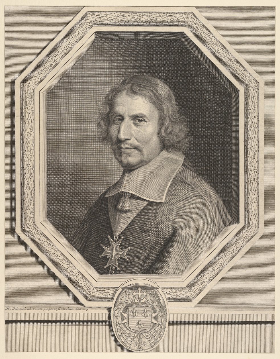 Cardinale Antonio Barberini, 1664 da Robert Nanteuil