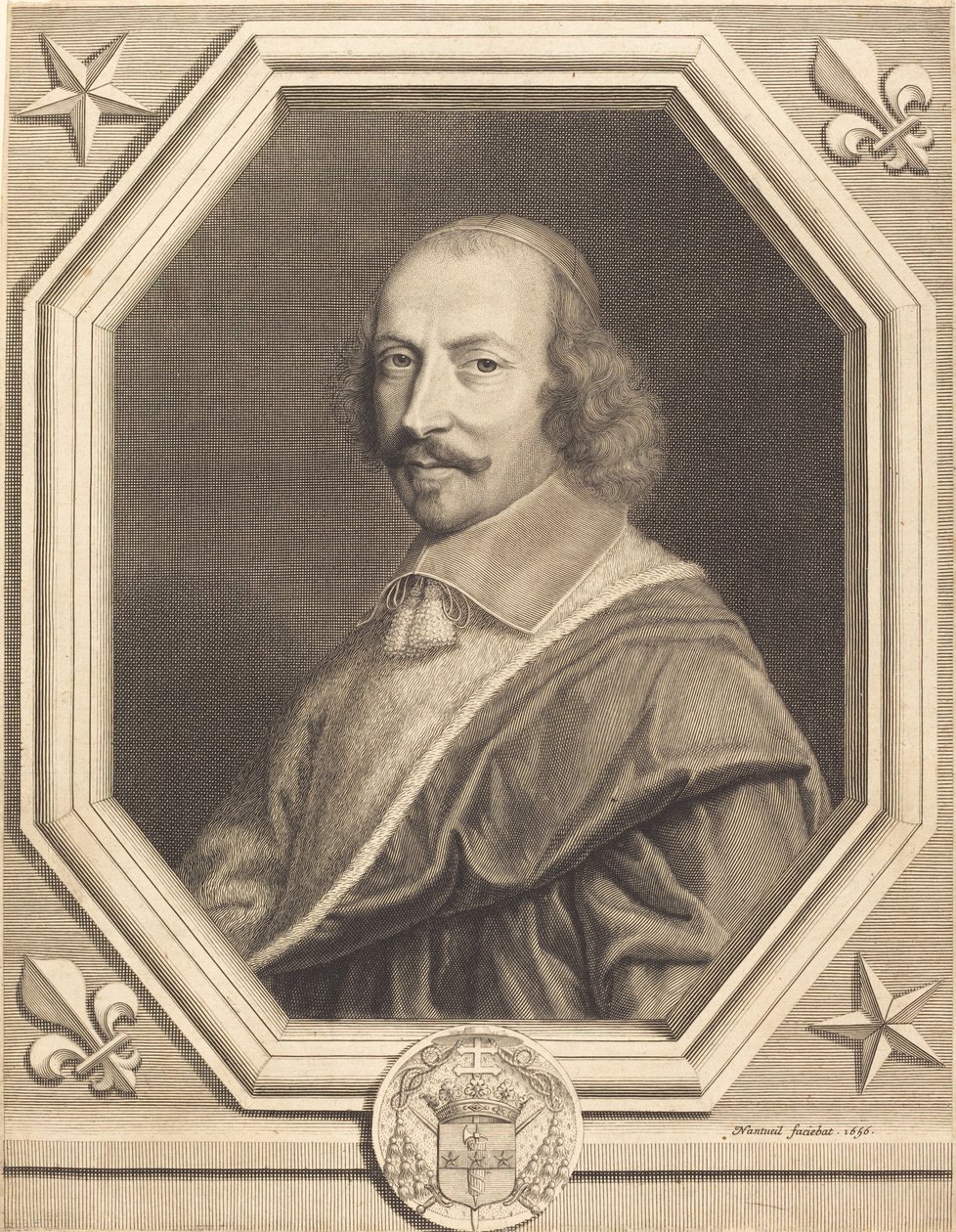 Cardinale Jules Mazarin da Robert Nanteuil