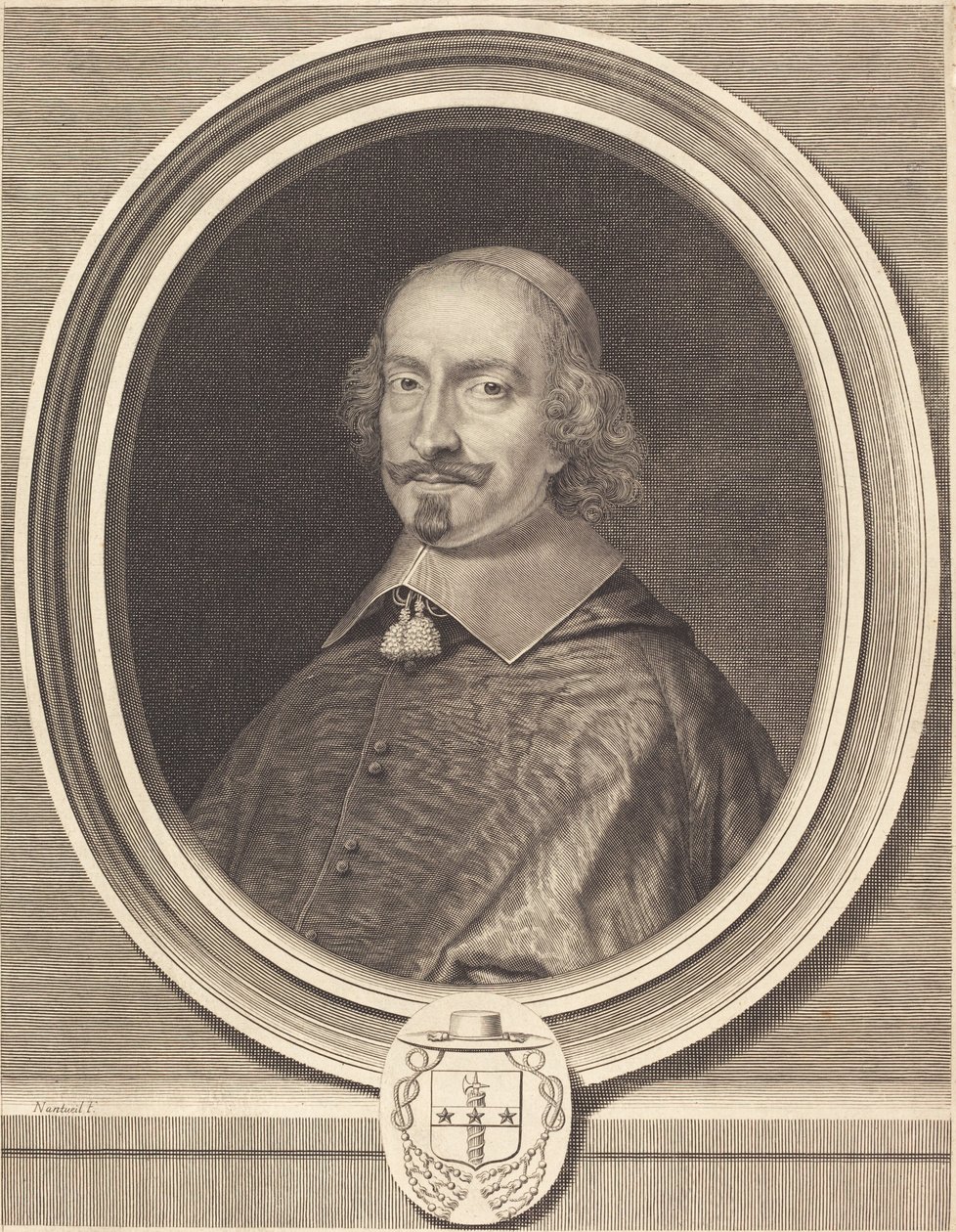 Cardinale Jules Mazarin da Robert Nanteuil