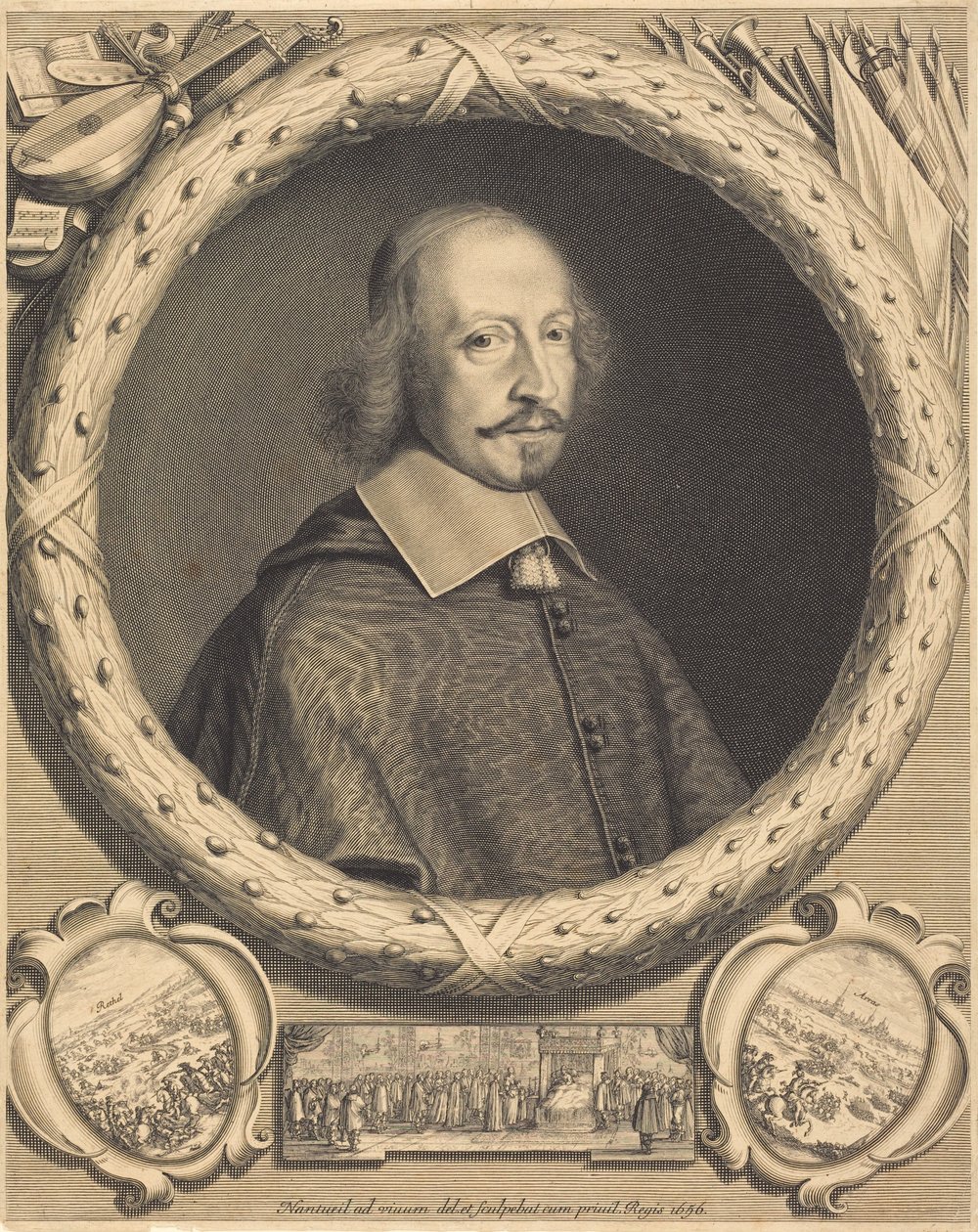 Cardinale Jules Mazarin da Robert Nanteuil
