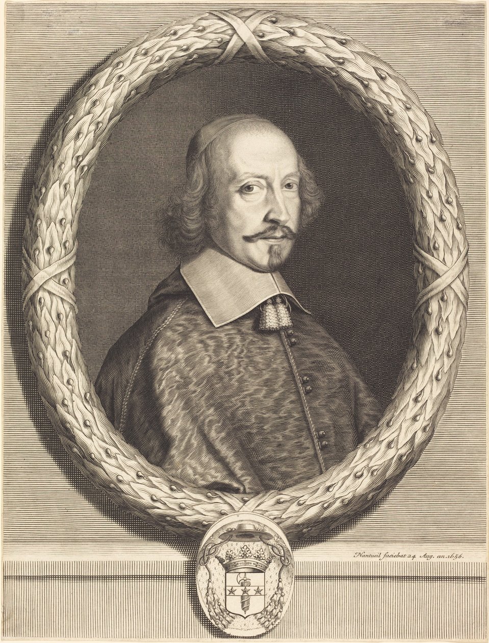 Cardinale Jules Mazarin da Robert Nanteuil