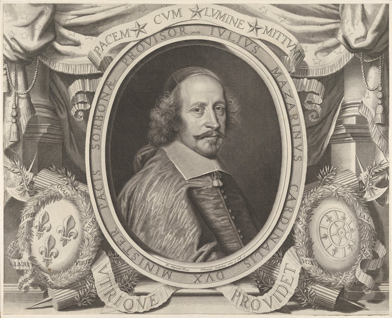 Cardinale Jules Mazarin da Robert Nanteuil