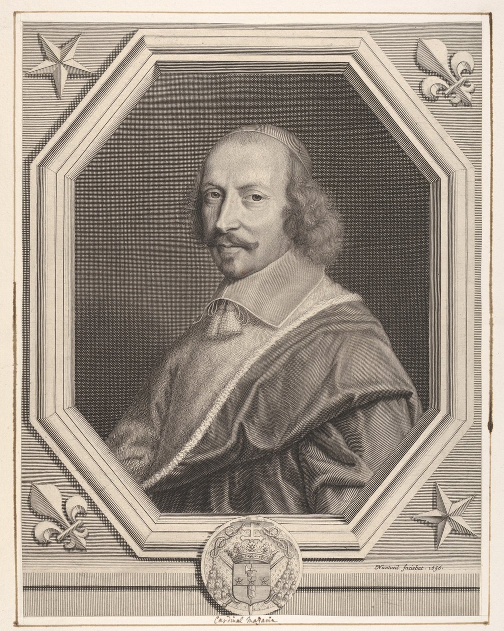 Cardinale Jules Mazarin da Robert Nanteuil