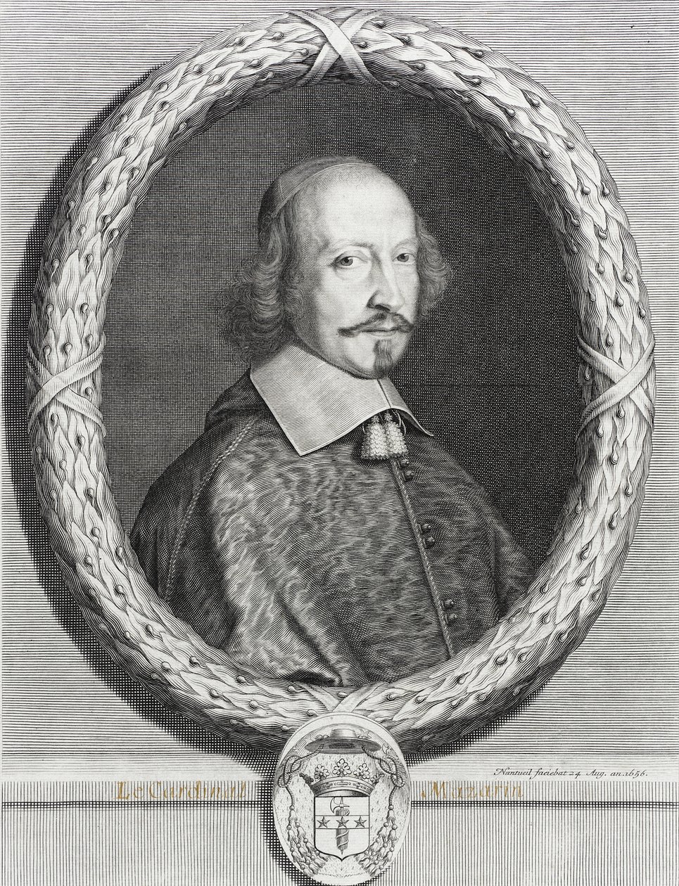 Cardinale Mazarin da Robert Nanteuil