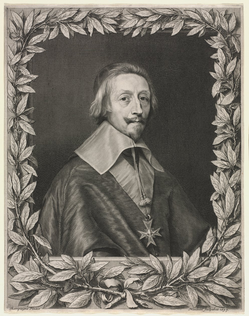 Cardinale Richelieu da Robert Nanteuil