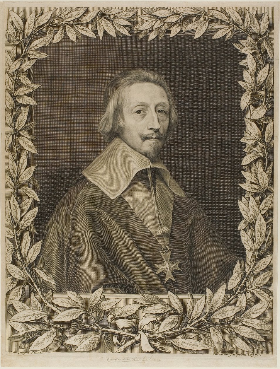 Cardinale Richelieu da Robert Nanteuil