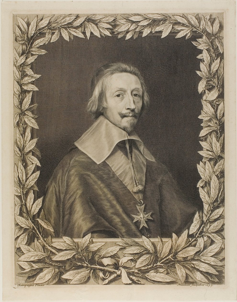 Cardinale Richelieu da Robert Nanteuil