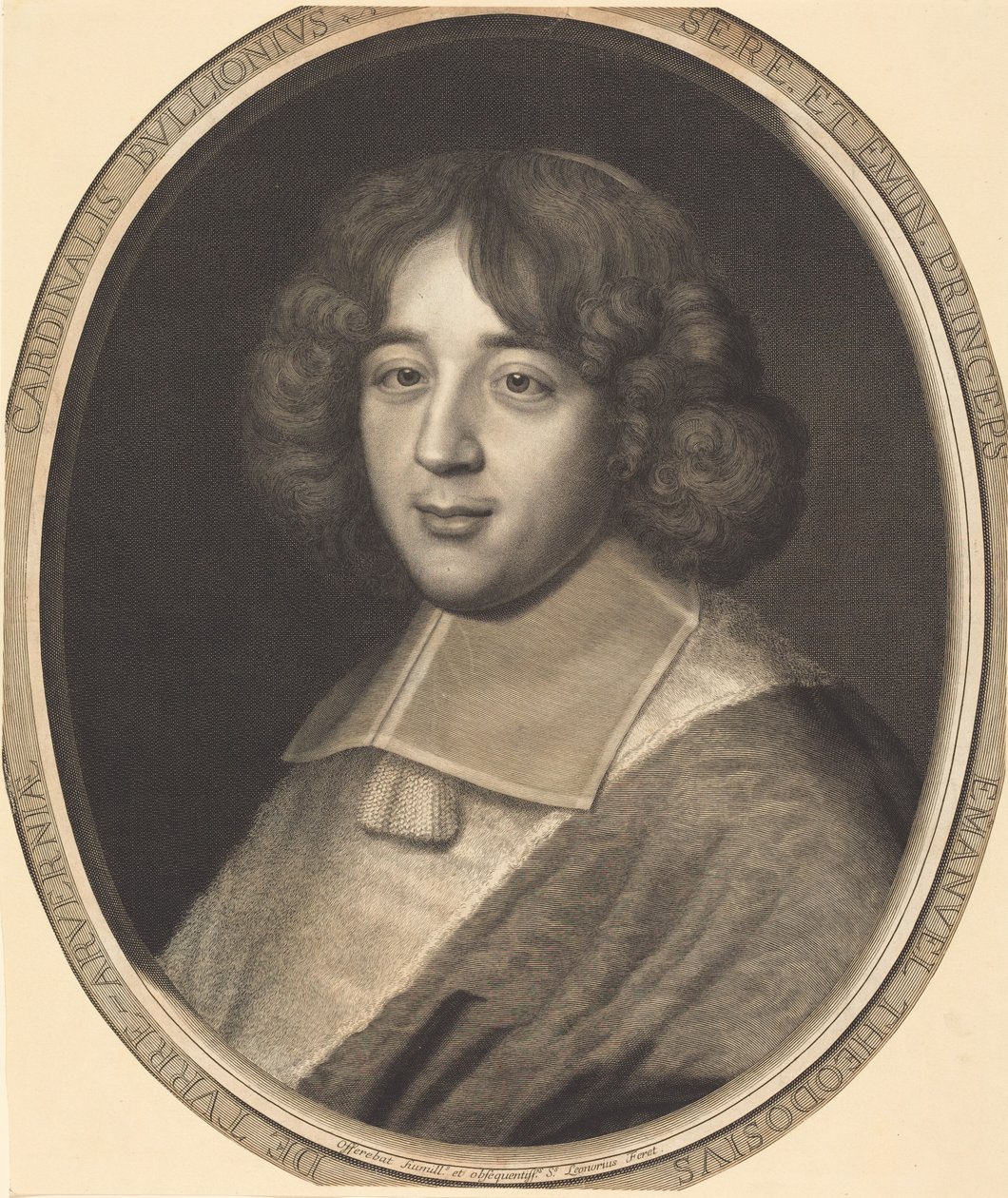Cardinale di Bouillon da Robert Nanteuil