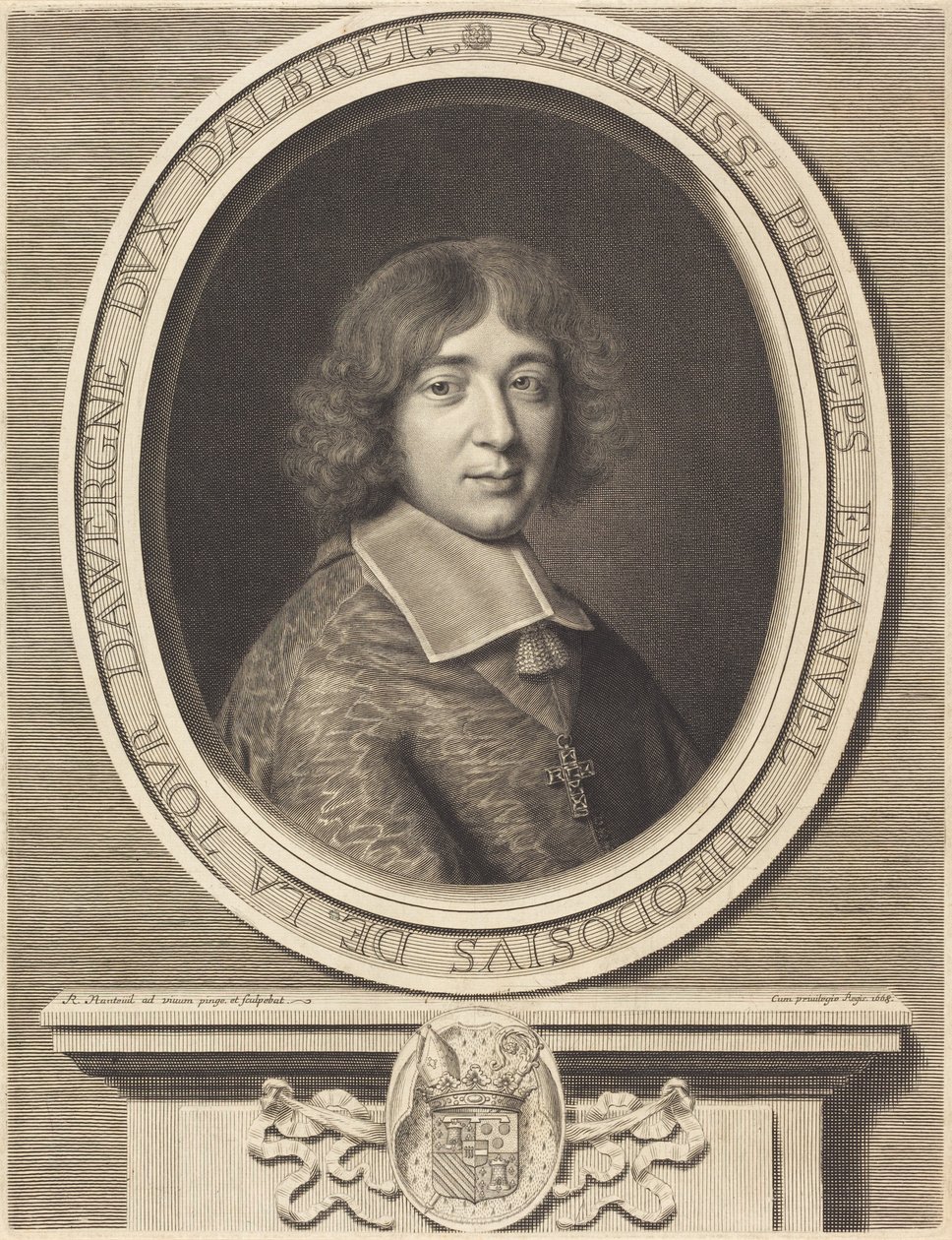 Cardinale de Bouillon da Robert Nanteuil