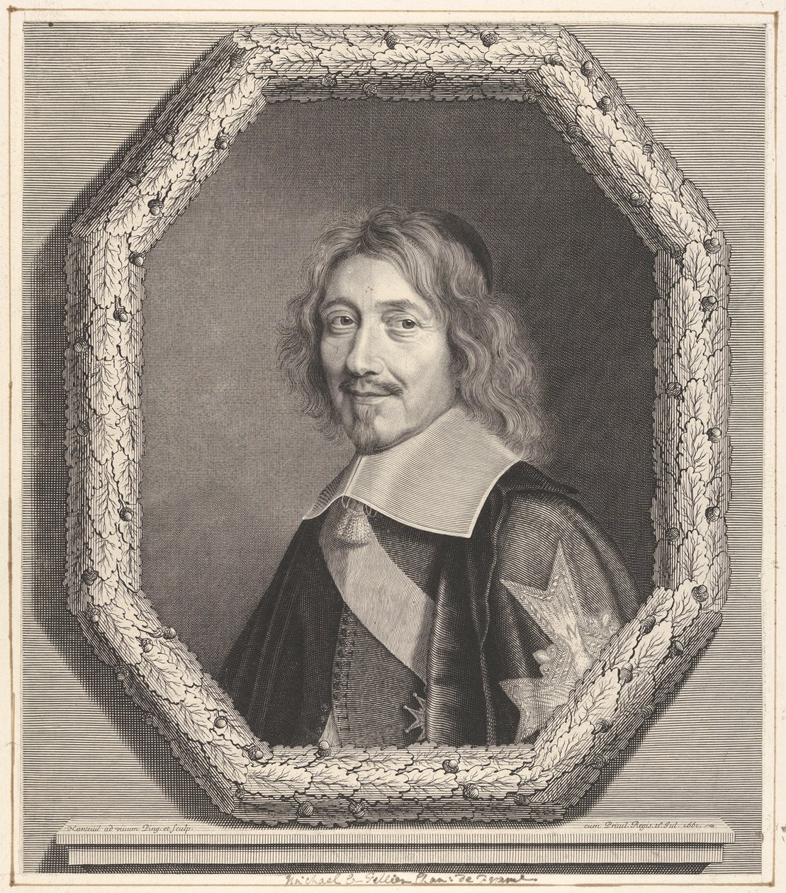 Cancelliere Michel IV Le Tellier da Robert Nanteuil