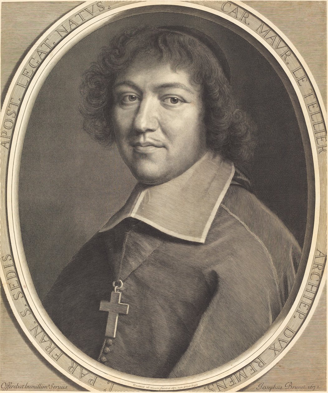 Charles-Maurice Le Tellier da Robert Nanteuil