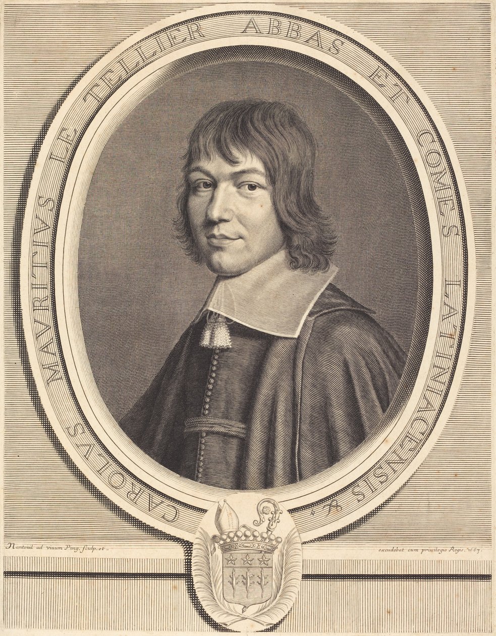 Charles-Maurice Le Tellier da Robert Nanteuil