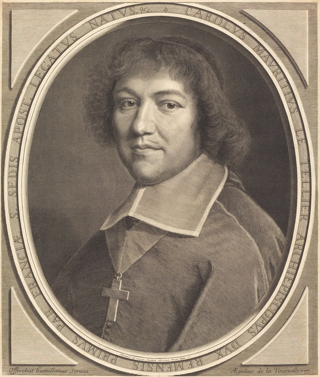 Charles-Maurice Le Tellier da Robert Nanteuil