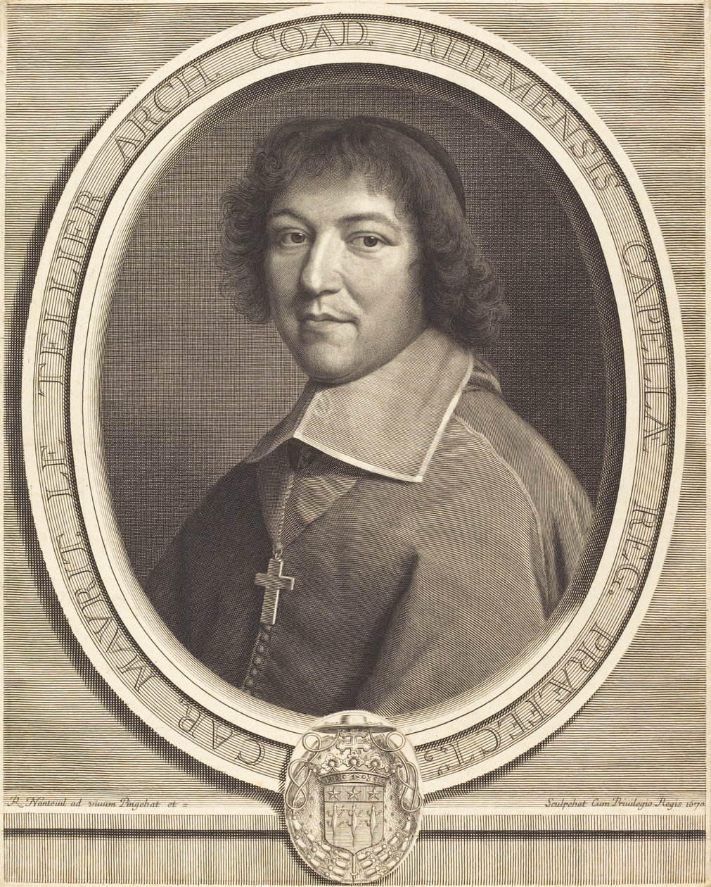 Charles-Maurice Le Tellier da Robert Nanteuil
