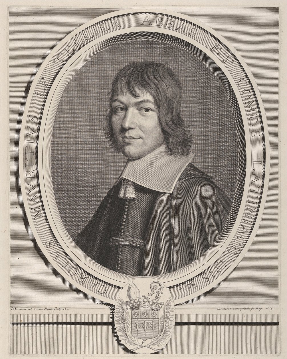 Charles-Maurice Le Tellier da Robert Nanteuil