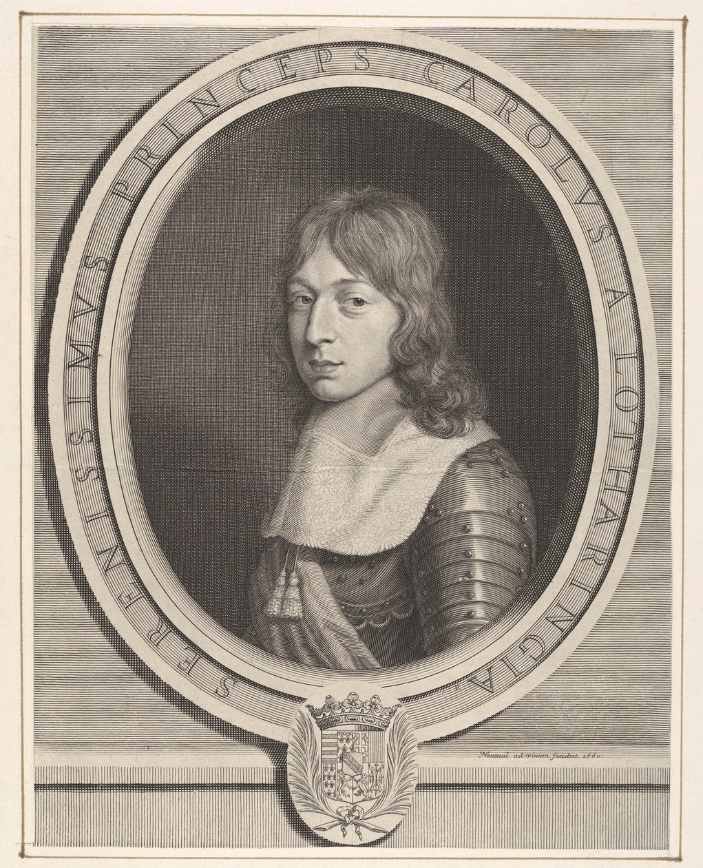 Carlo V, duca di Lorena da Robert Nanteuil