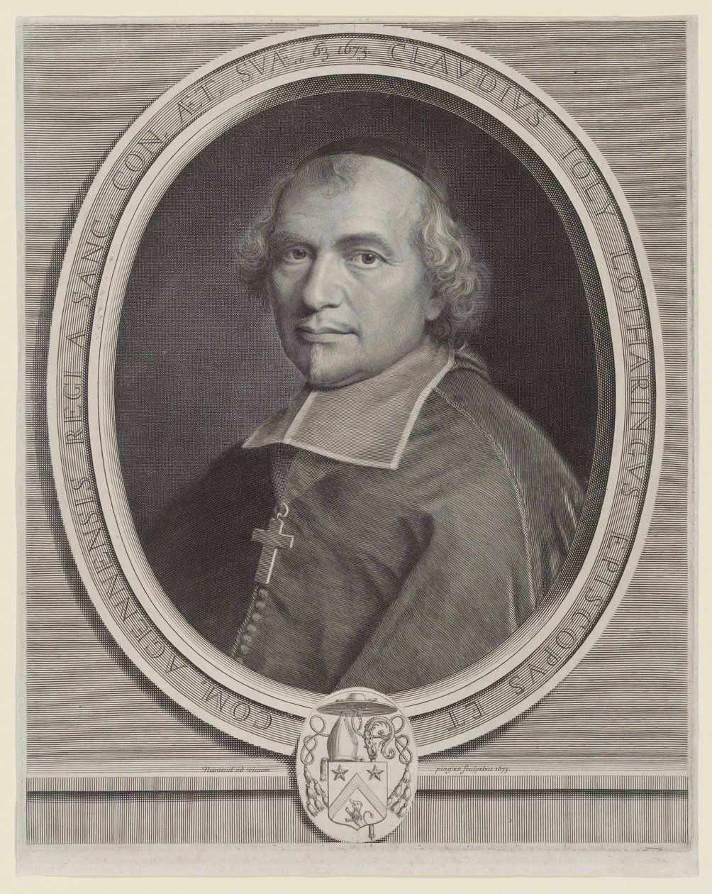 Claude Joly, Vescovo d da Robert Nanteuil