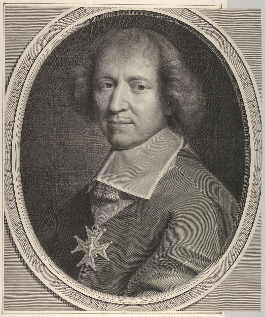 François de Harlay de Champvallon da Robert Nanteuil