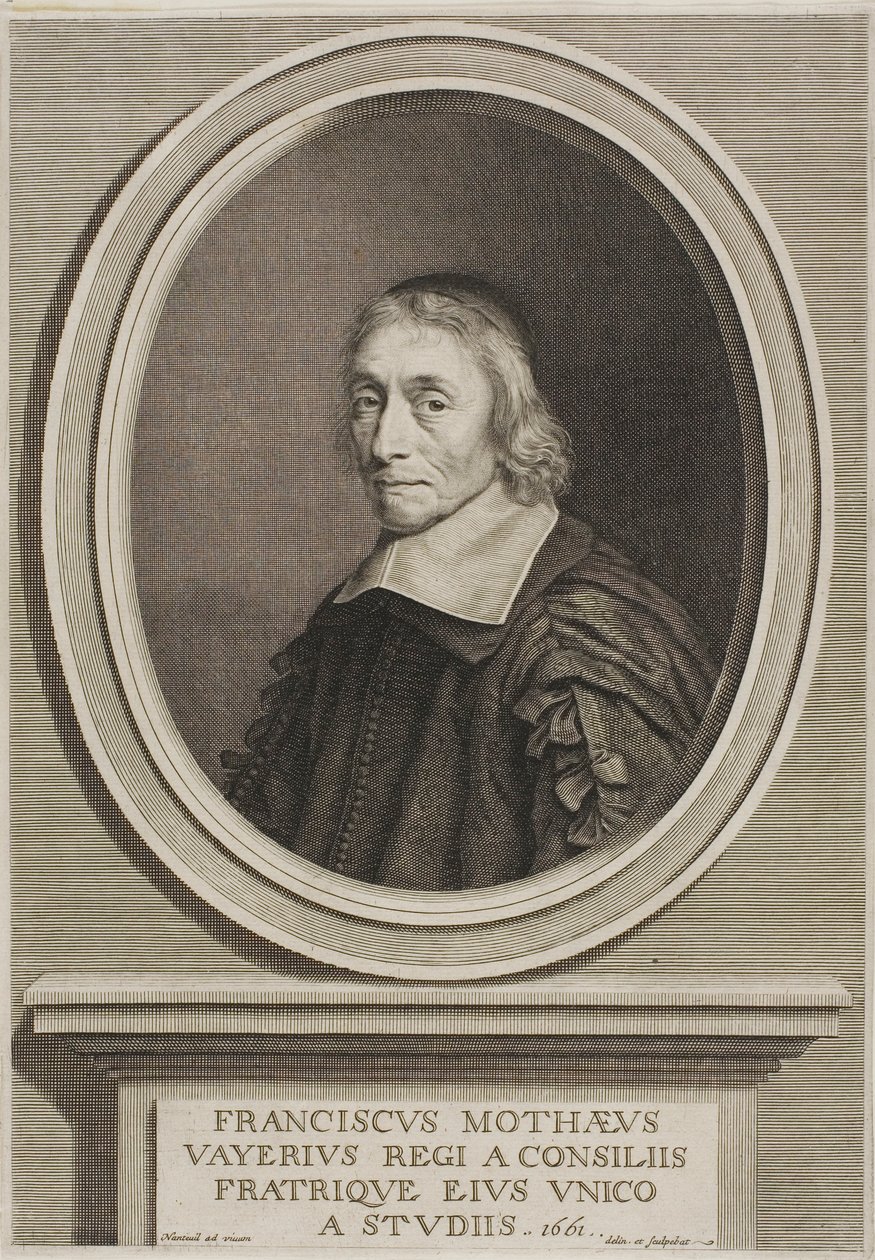François de la Mothe le Vayer da Robert Nanteuil