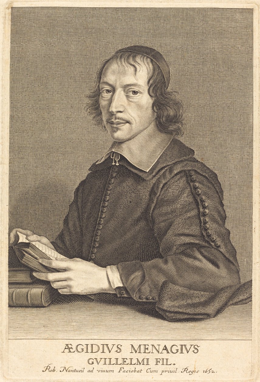 Gilles Ménage da Robert Nanteuil