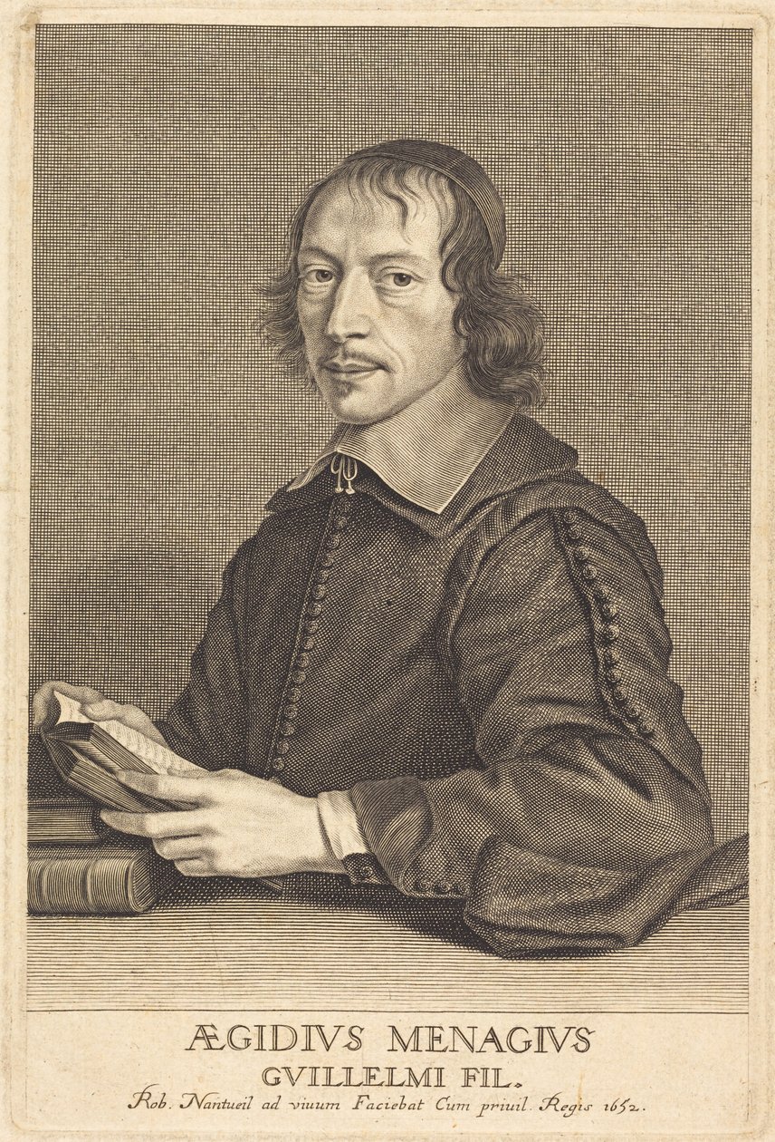 Gilles Ménage da Robert Nanteuil