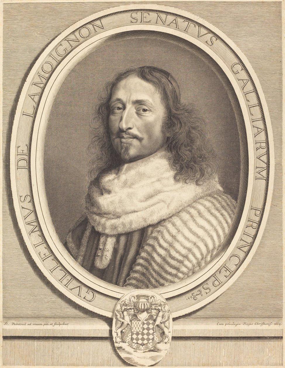 Guillaume de Lamoignon da Robert Nanteuil