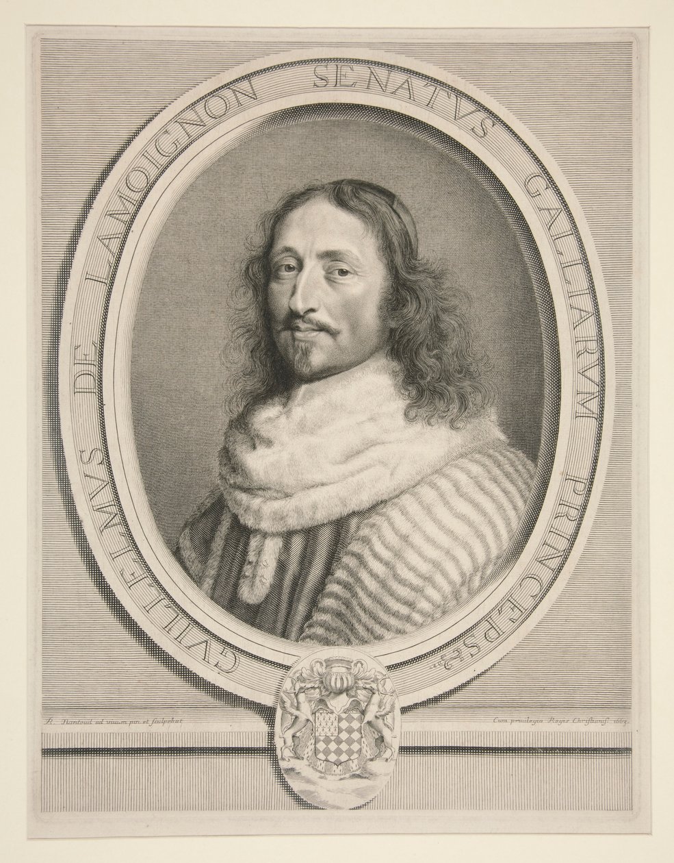 Guillaume de Lamoignon, Marchese di Baville da Robert Nanteuil