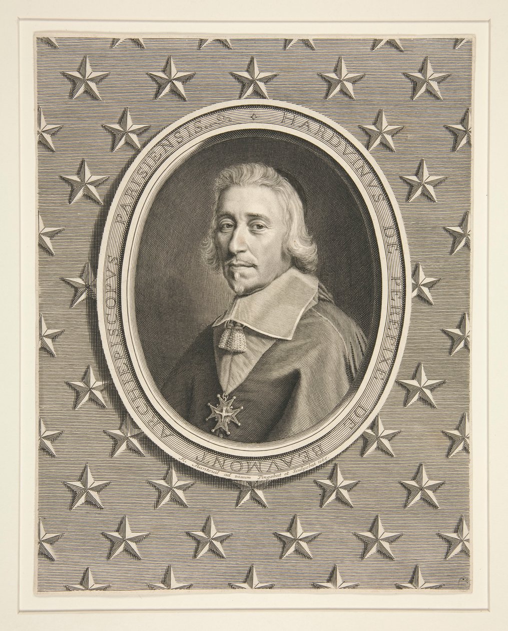 Hardouin de Péréfixe de Beaumont, Arcivescovo di Parigi (1605-1671) da Robert Nanteuil