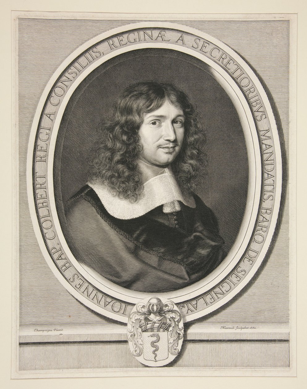 Jean-Baptiste Colbert, controllore generale delle finanze da Robert Nanteuil