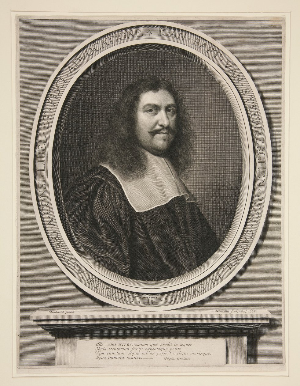 Jean Baptiste van Steenberghen, consigliere del re nel Consiglio delle Fiandre da Robert Nanteuil