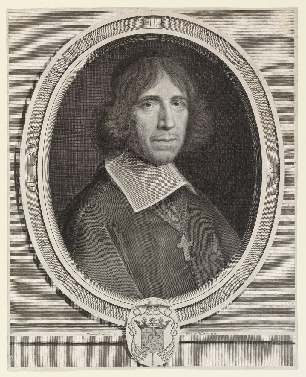 Jean de Montpezat de Carbon, Arcivescovo di Bourges, poi di Sens da Robert Nanteuil