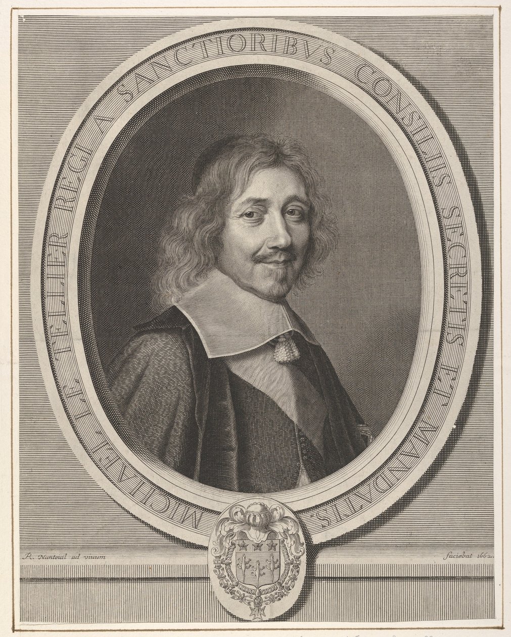 Il cancelliere Michel IV Le Tellier, 1662 da Robert Nanteuil