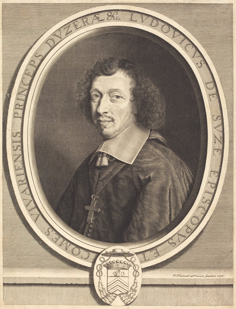 Louis-Francois de La Baume de Suze da Robert Nanteuil