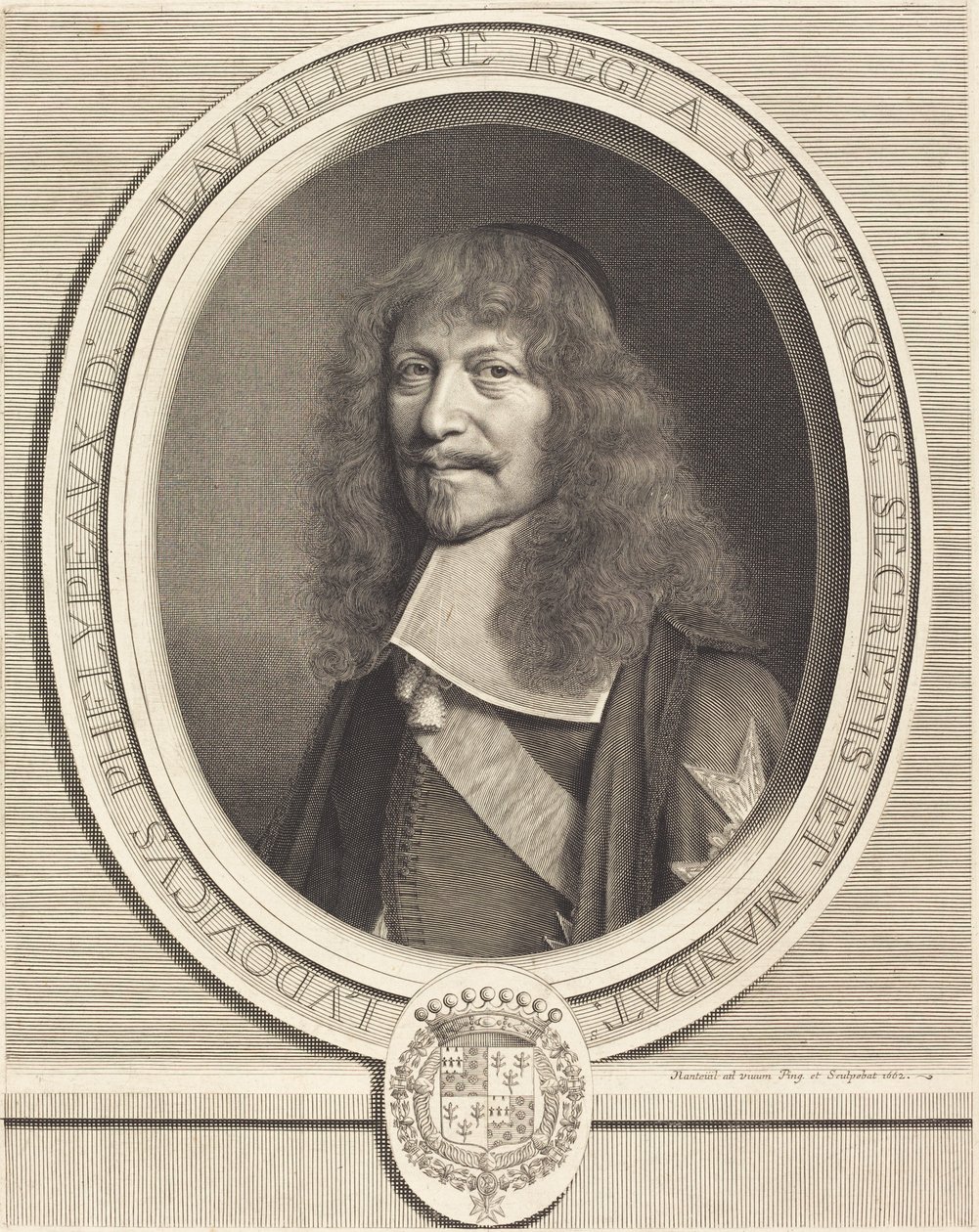 Louis-Phelypeaux de La Vrilliere da Robert Nanteuil