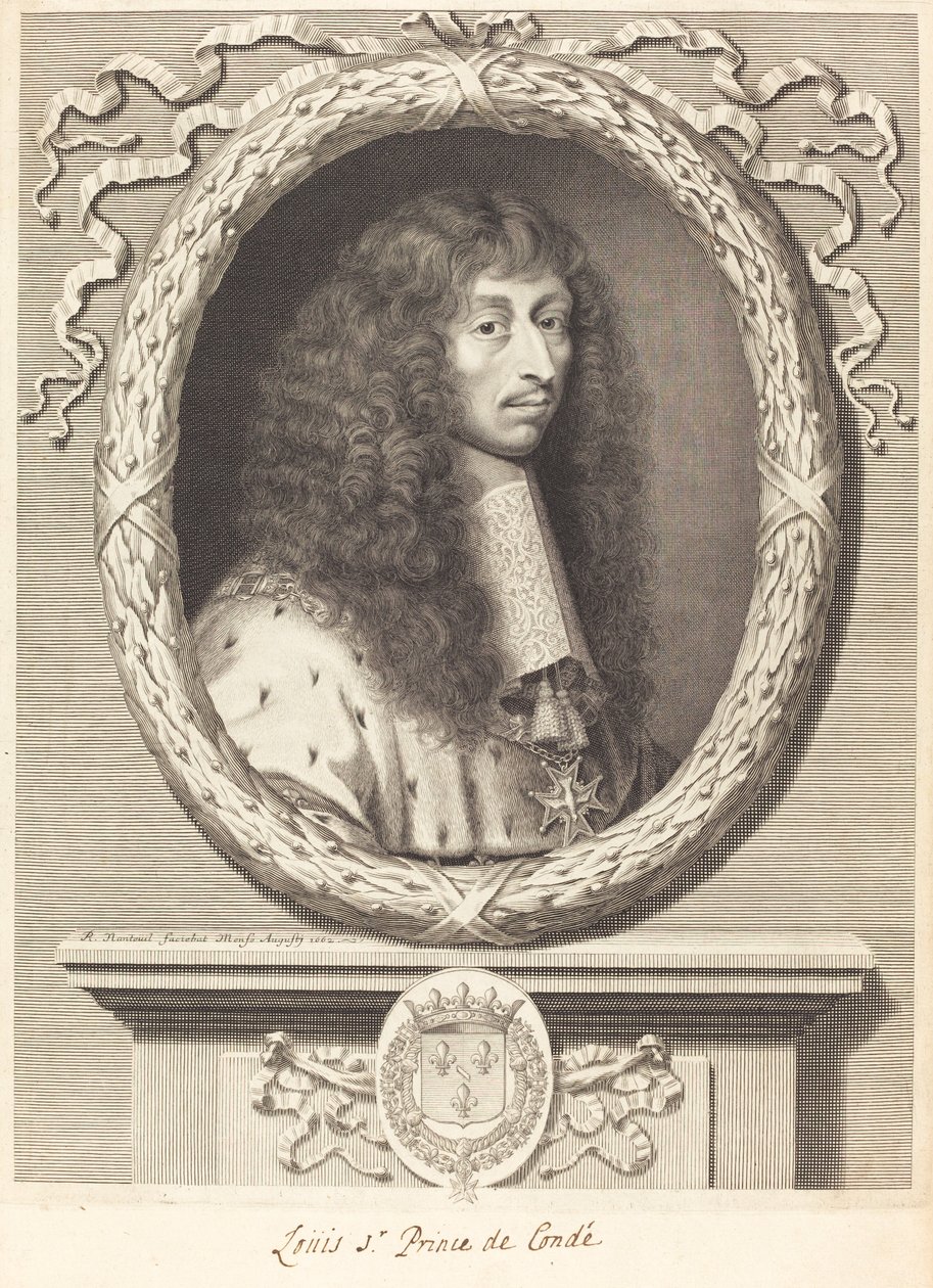 Luigi II, Principe di Condé da Robert Nanteuil