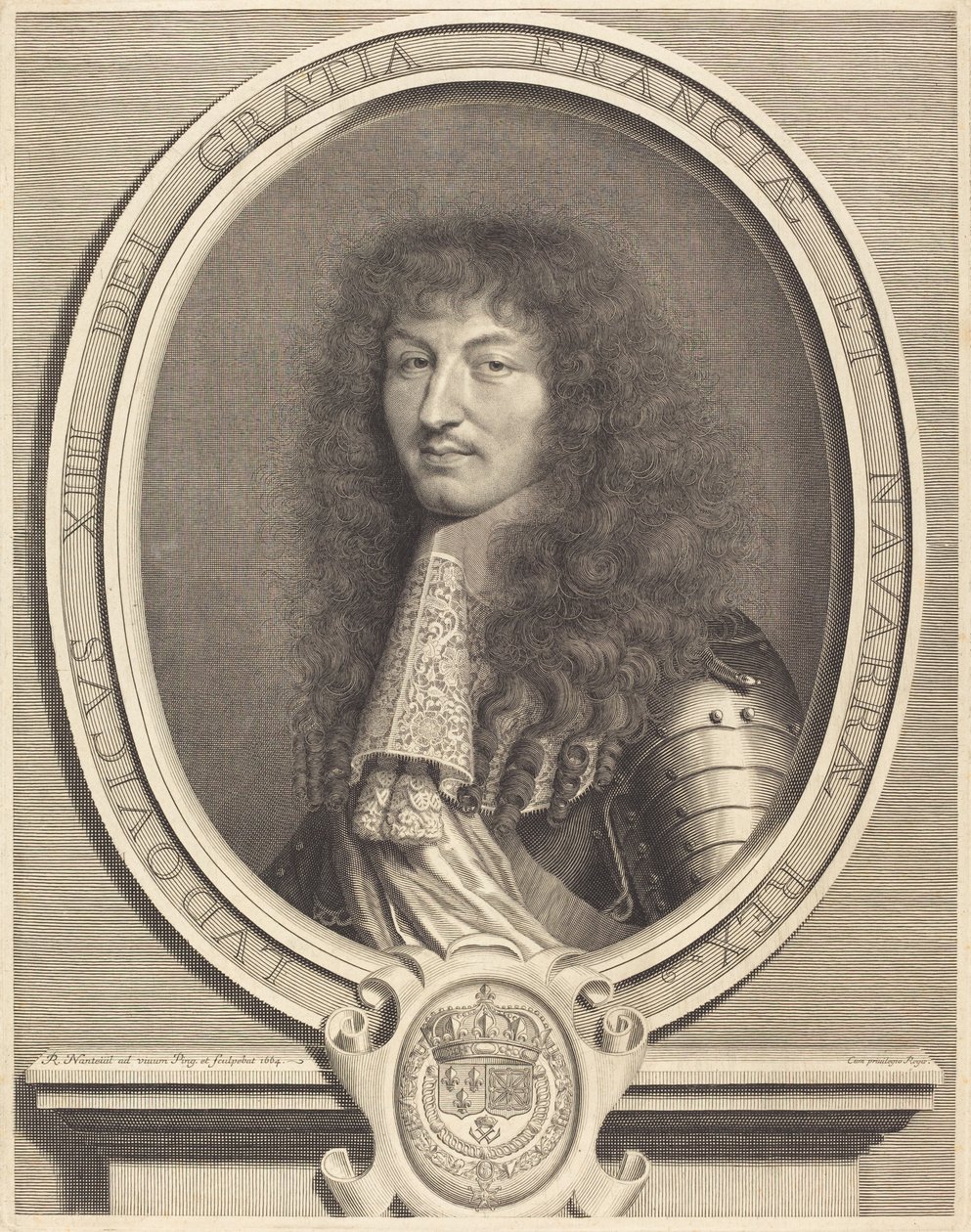 Luigi XIV da Robert Nanteuil
