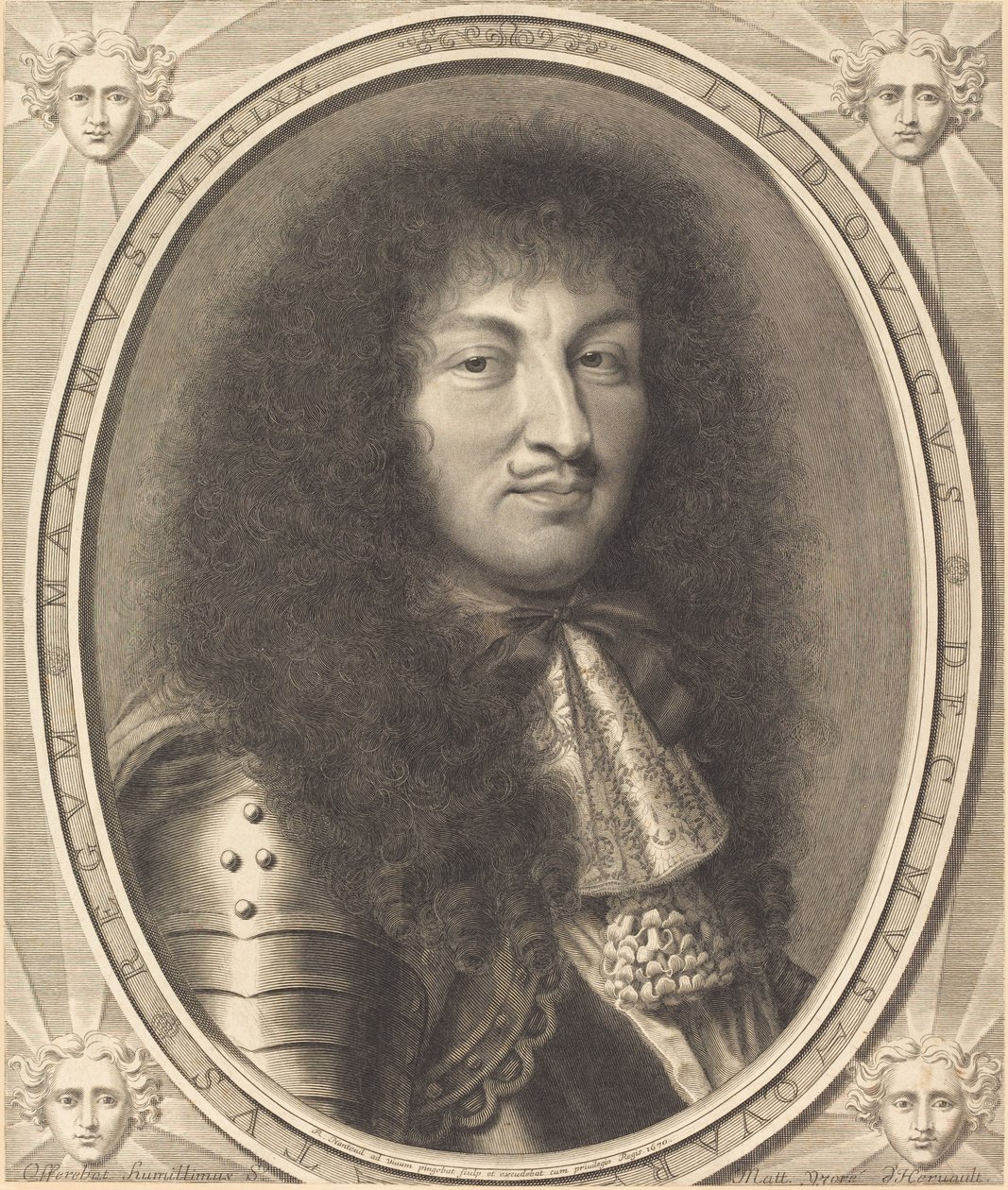 Luigi XIV da Robert Nanteuil