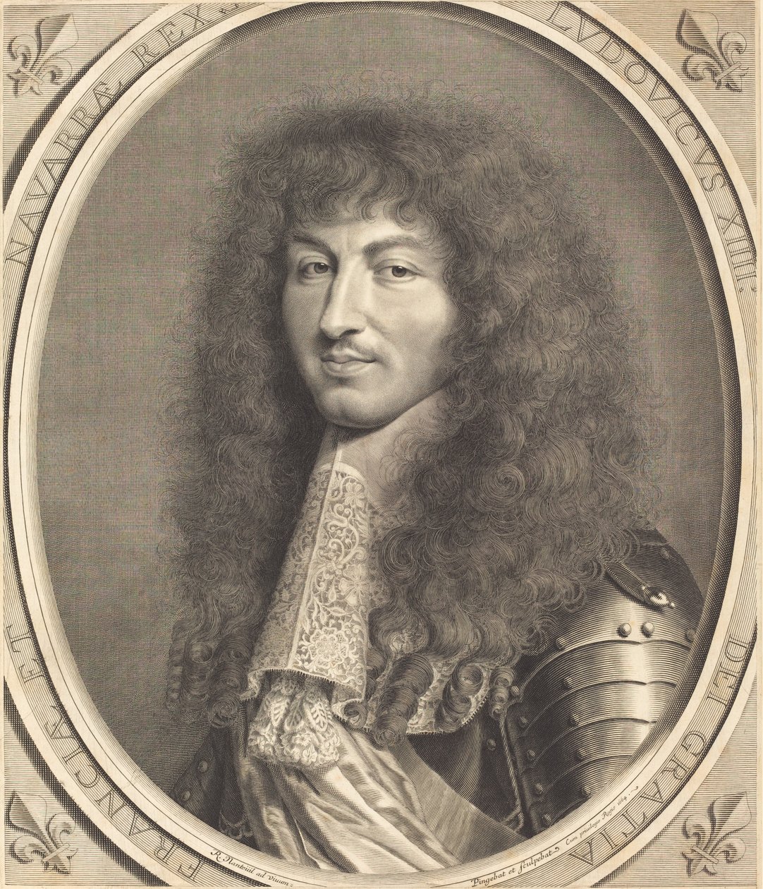 Luigi XIV da Robert Nanteuil