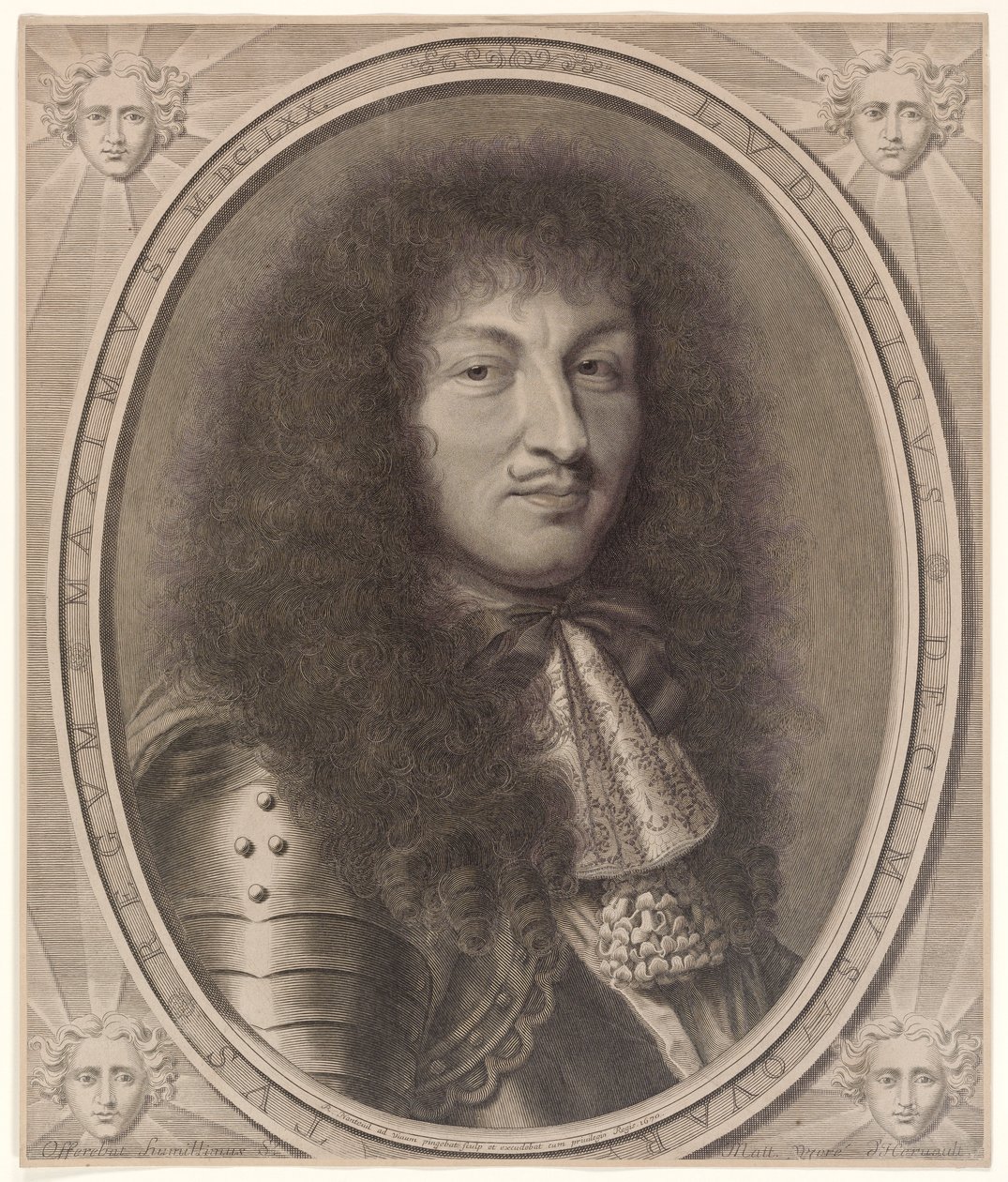 Luigi XIV da Robert Nanteuil