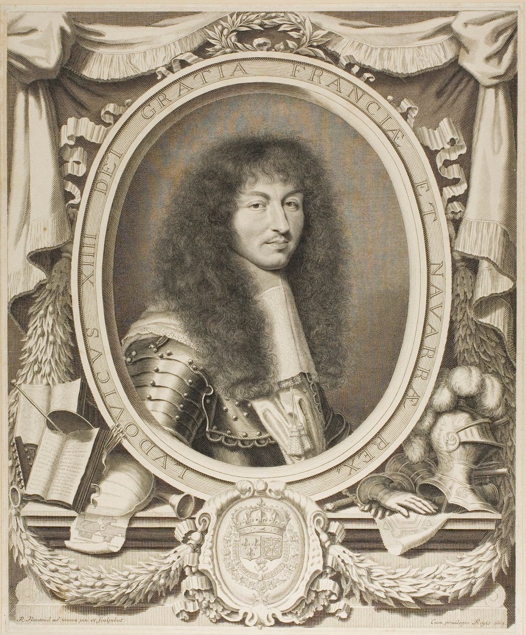 Luigi XIV da Robert Nanteuil