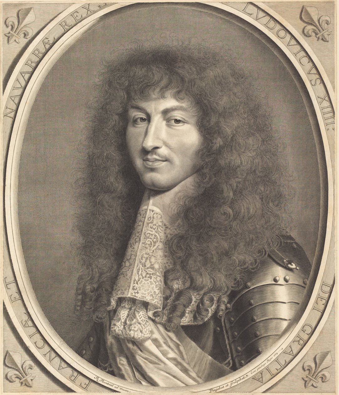 Luigi XIV da Robert Nanteuil