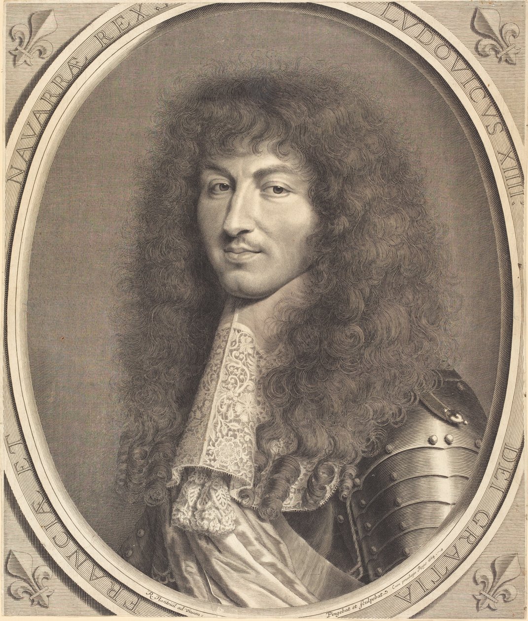 Luigi XIV da Robert Nanteuil