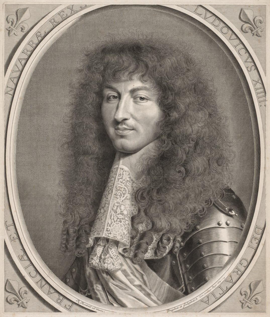 Luigi XIV da Robert Nanteuil