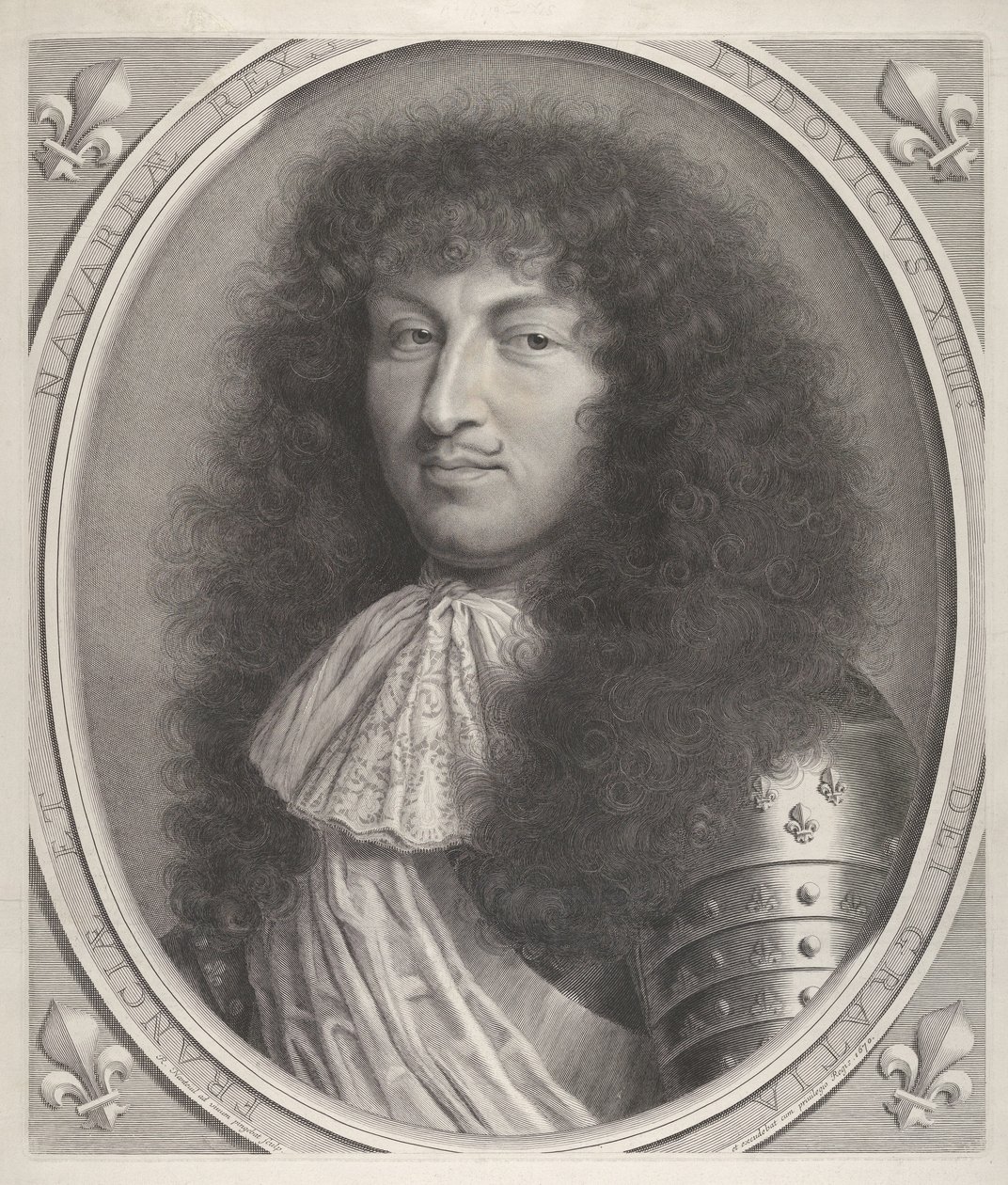 Luigi XIV da Robert Nanteuil