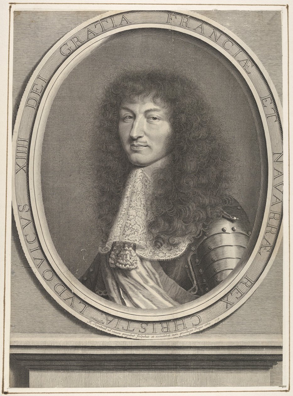 Luigi XIV da Robert Nanteuil