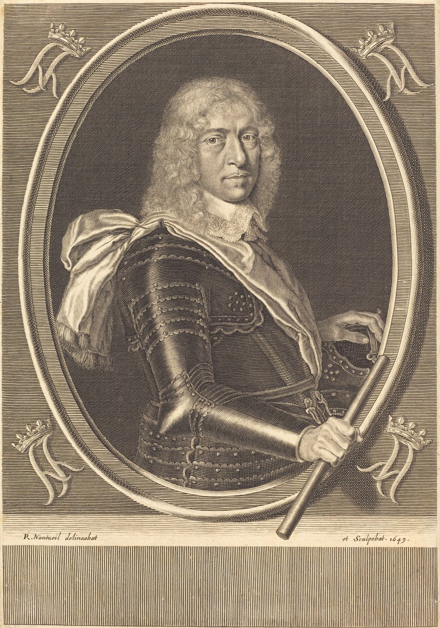 Louis de Bourbon-Vendome, Duca di Mercoeur da Robert Nanteuil