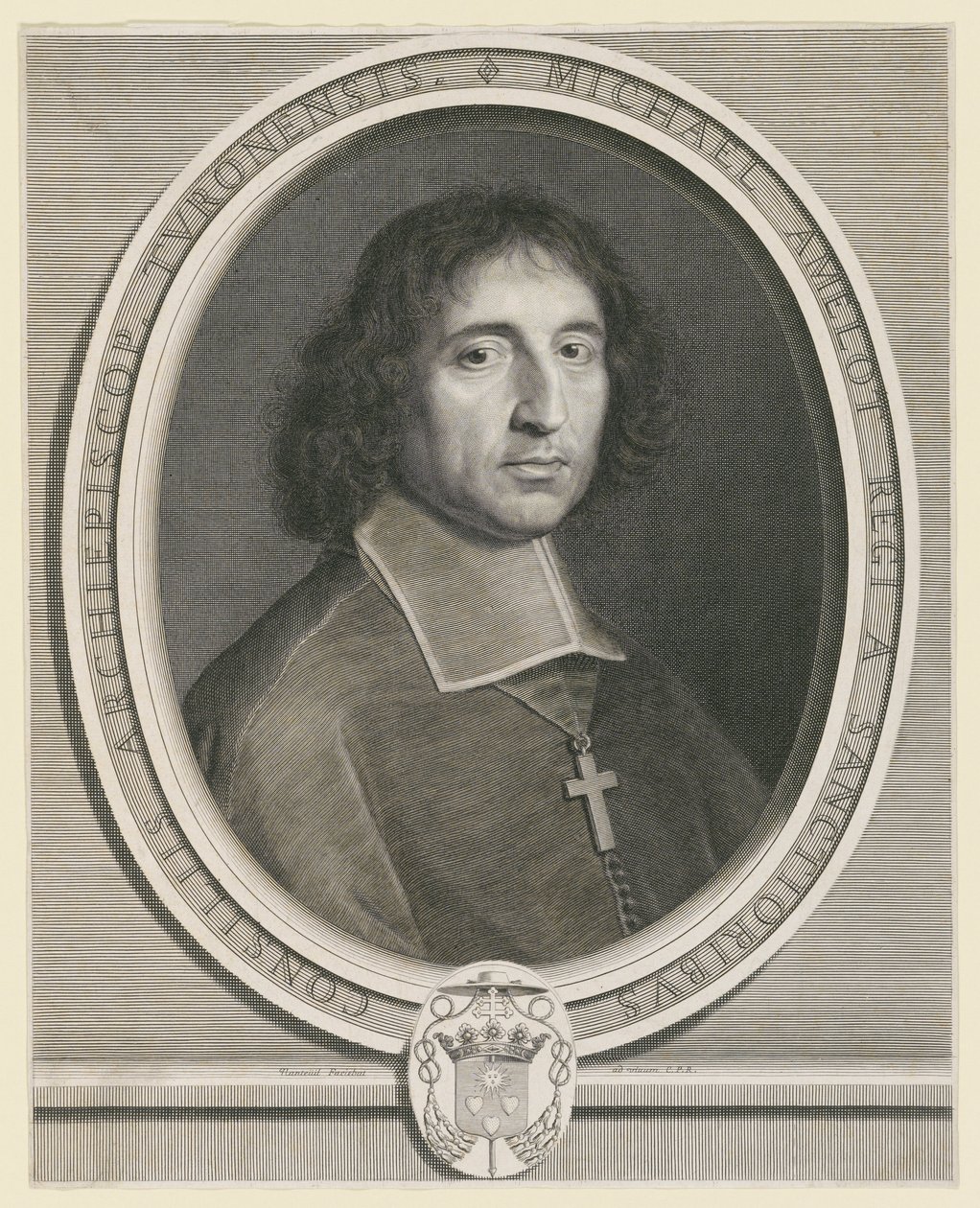 Michel Amelot, Arcivescovo di Tours da Robert Nanteuil