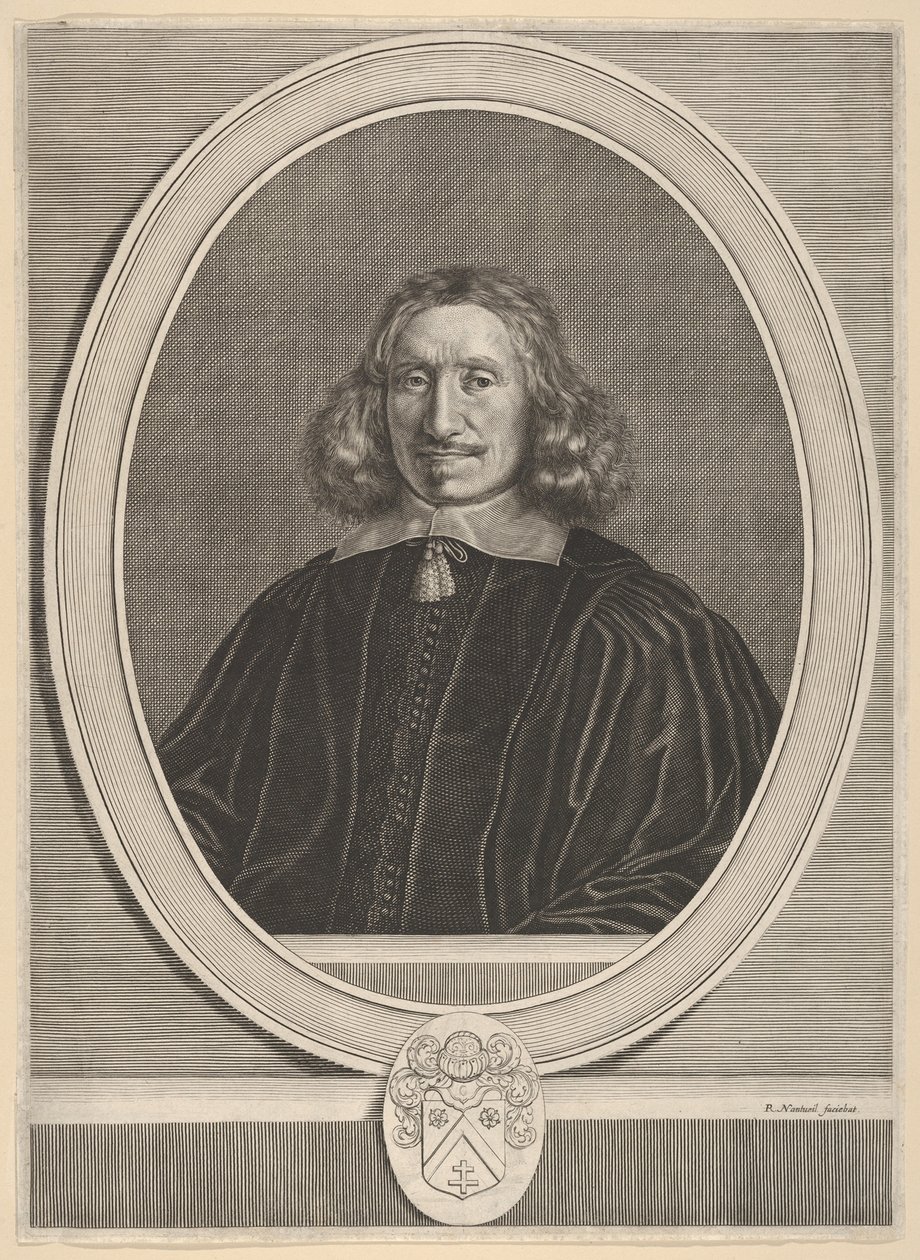 Michel Larcher, ca. 1648-49 da Robert Nanteuil