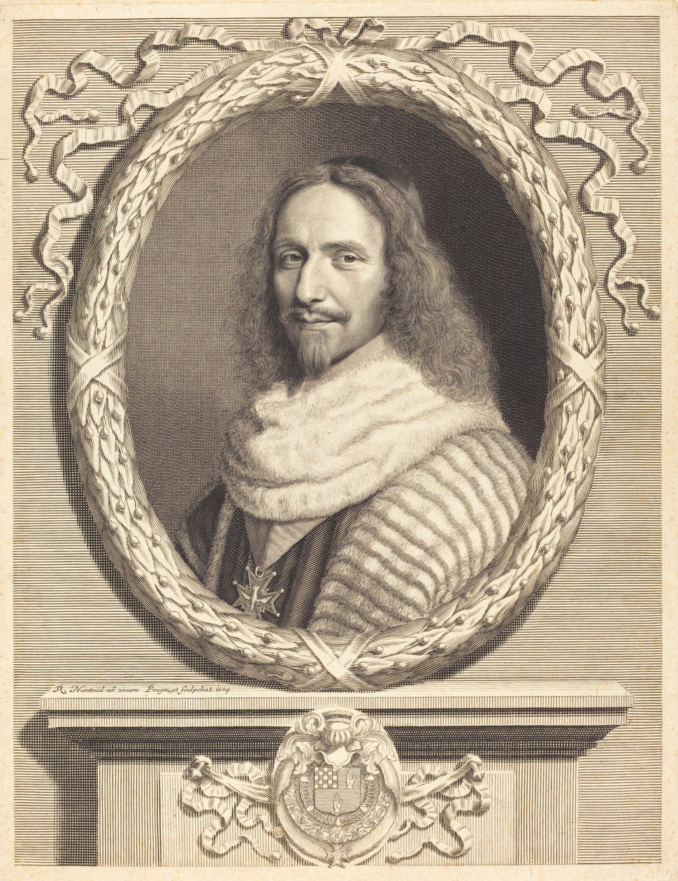 Nicholas Potier de Novion da Robert Nanteuil