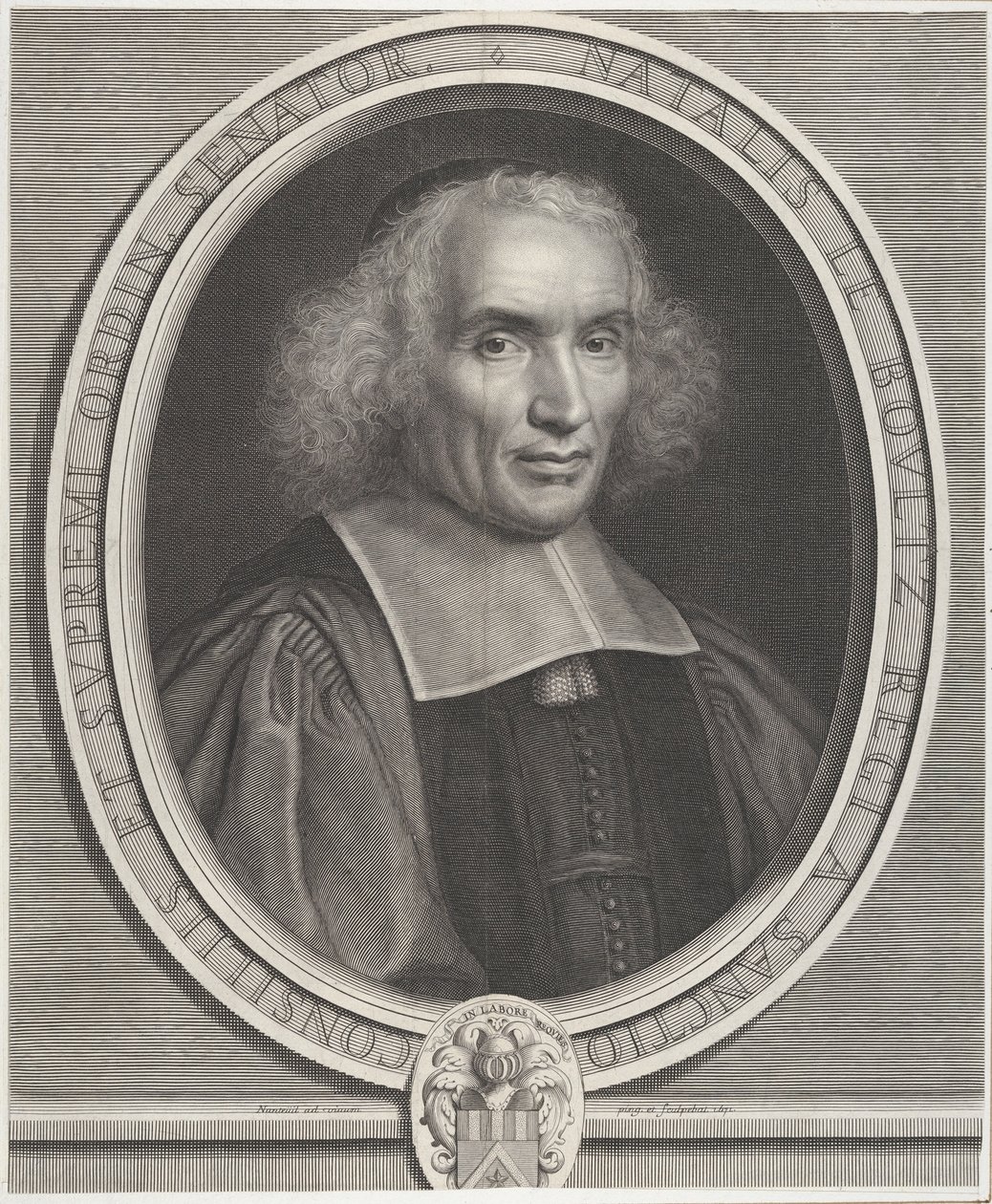 Noël Le Boultz, ca. 1671 da Robert Nanteuil